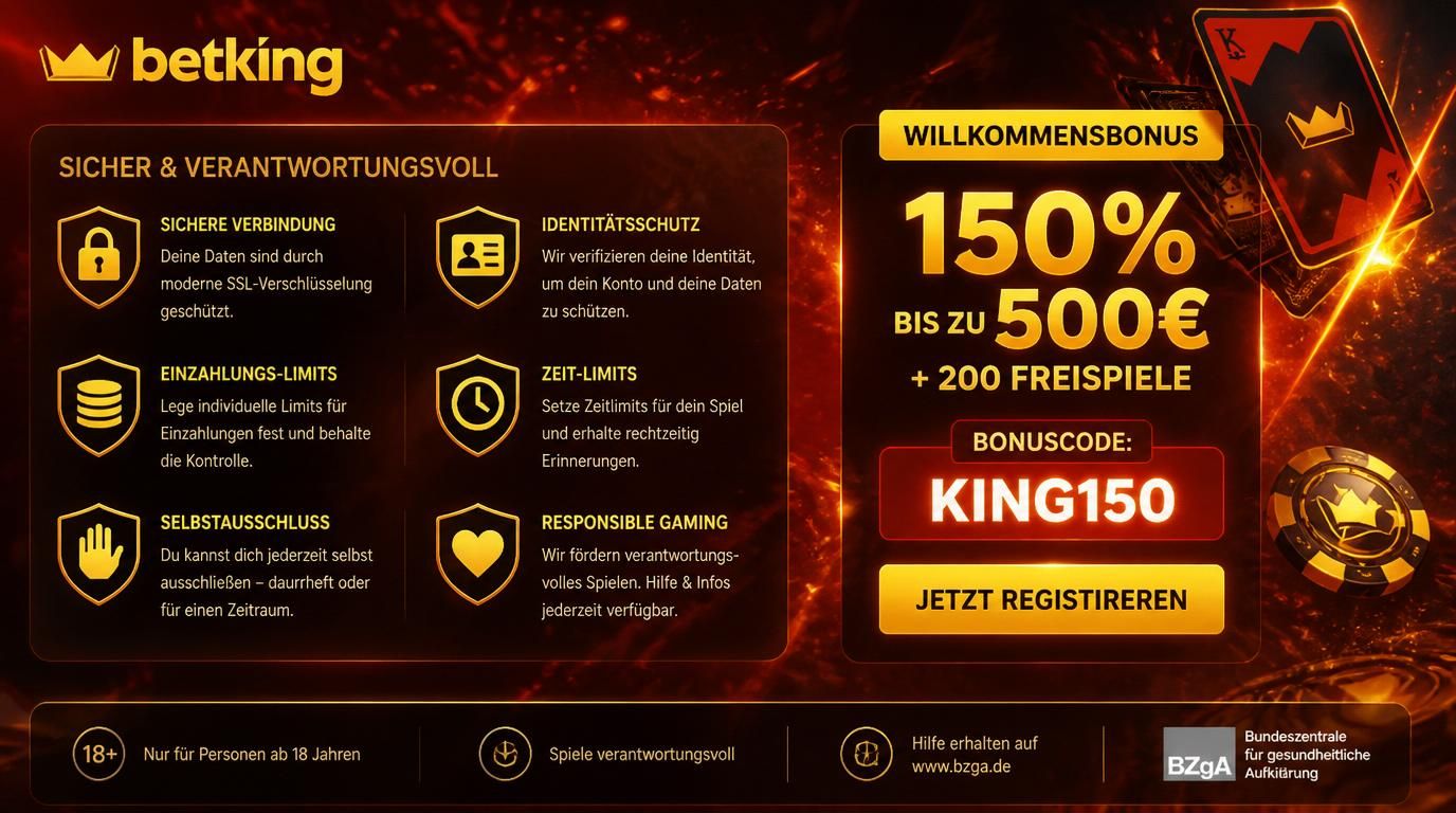 Visualisierung von verantwortungsvollem Spielerschutz versus versteckter Werbung und Bonusversprechen.